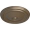 Ekena Millwork Reece Ceiling Medallion (Fits Canopies up to 2 3/8"), Hand-Painted Warm Silver, 12"OD x 1 3/4"P CM12REWSS - alternate 4